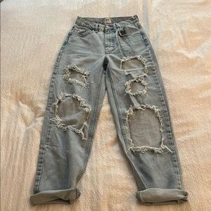 BDG urban outfitters  Boyfriend Jeans Distressed Style